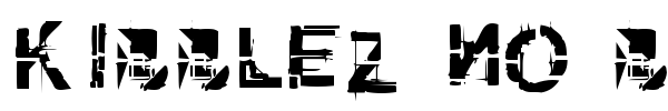 Kibblez no bitz font preview